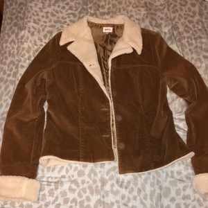 Brown corduroy jacket